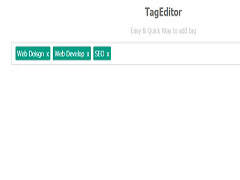 jQuery, tags, Javascript, html, css, Tạo Tag Editor